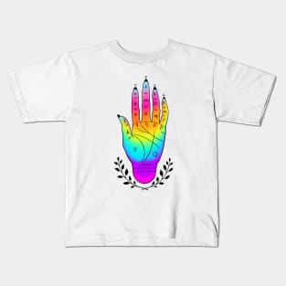 Palmistry hand Kids T-Shirt